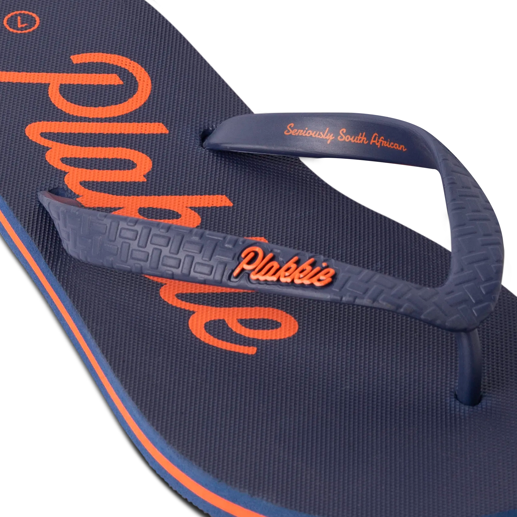 Plakkie Gonubie (Blue and Orange)