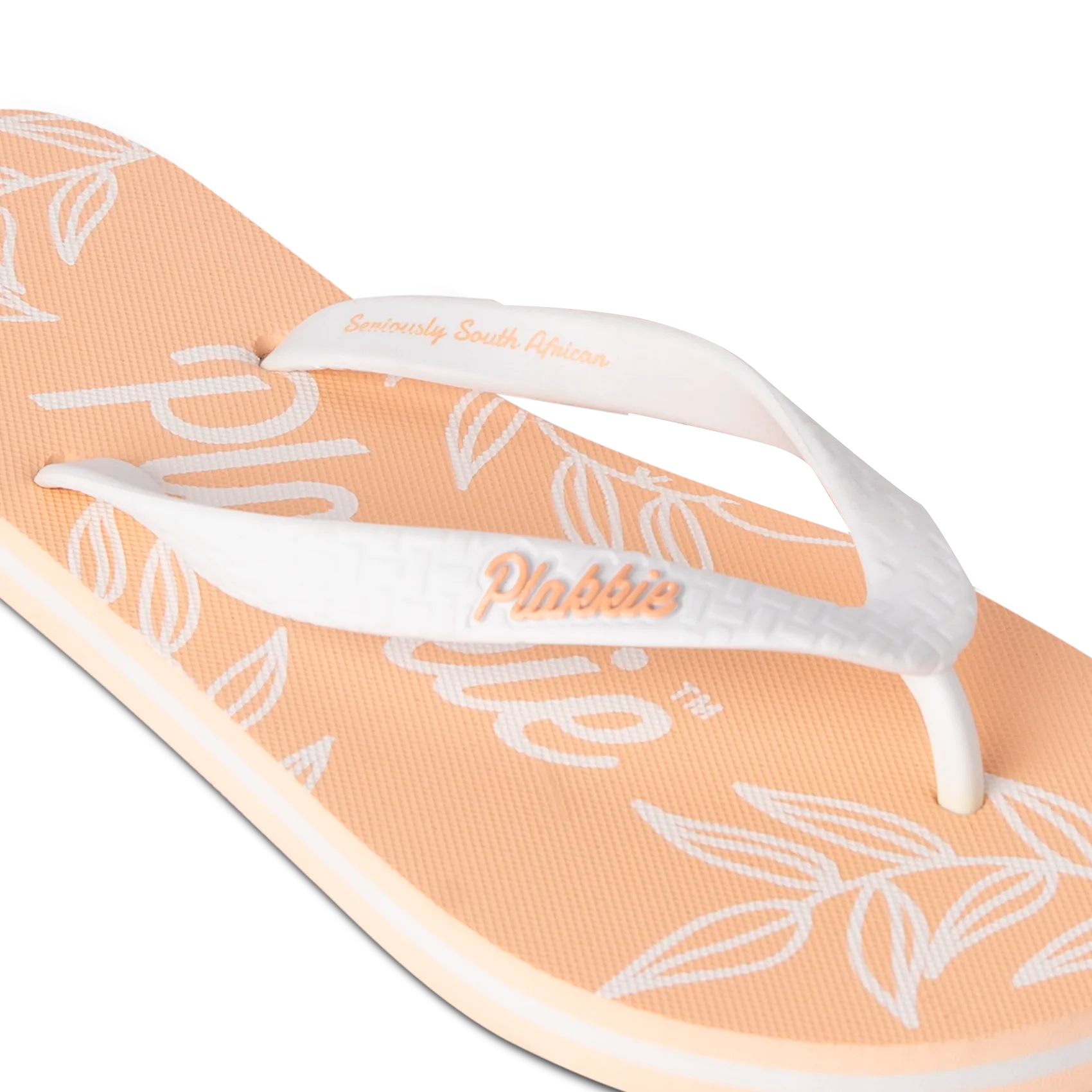 Plakkie Sardinia Bay (Peach and White)