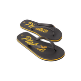 Plakkie Ushaka (Charcoal and Yellow)