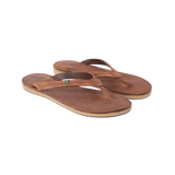 Veldskoen Ladies Plakkie - Thin Strap (Brown Leather)