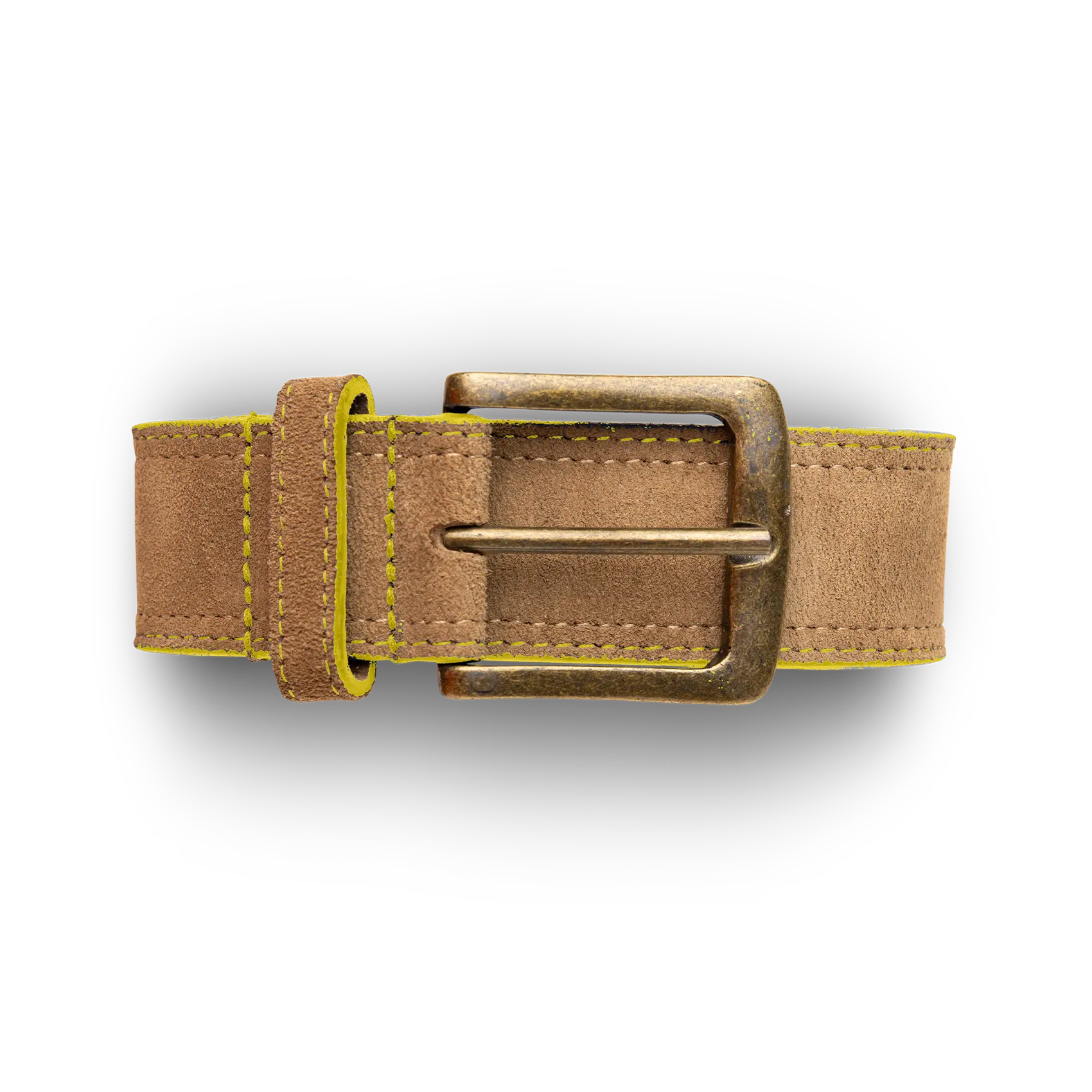Vilakazi Belt 40mm (Yellow Detail)