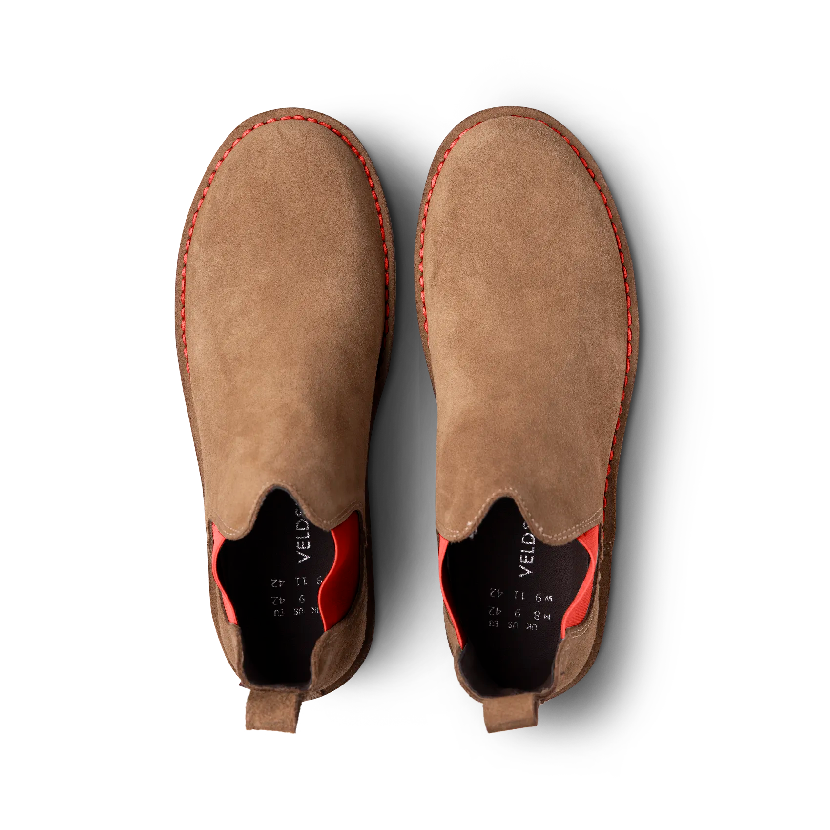 Chelsea Boot Pinotage (Red Sole)