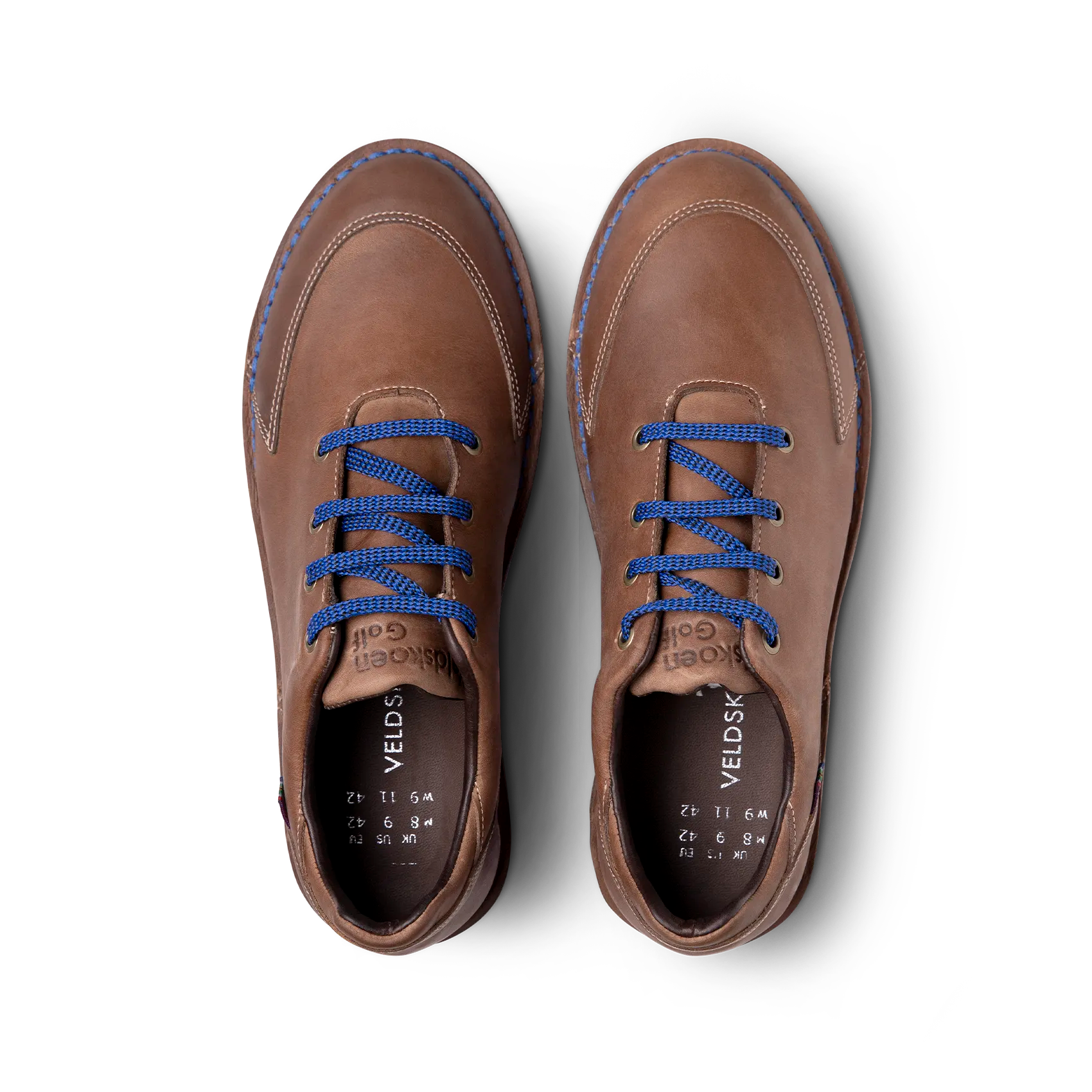 Veldskoen J-Bay Loft Golf Shoe (Blue Sole)