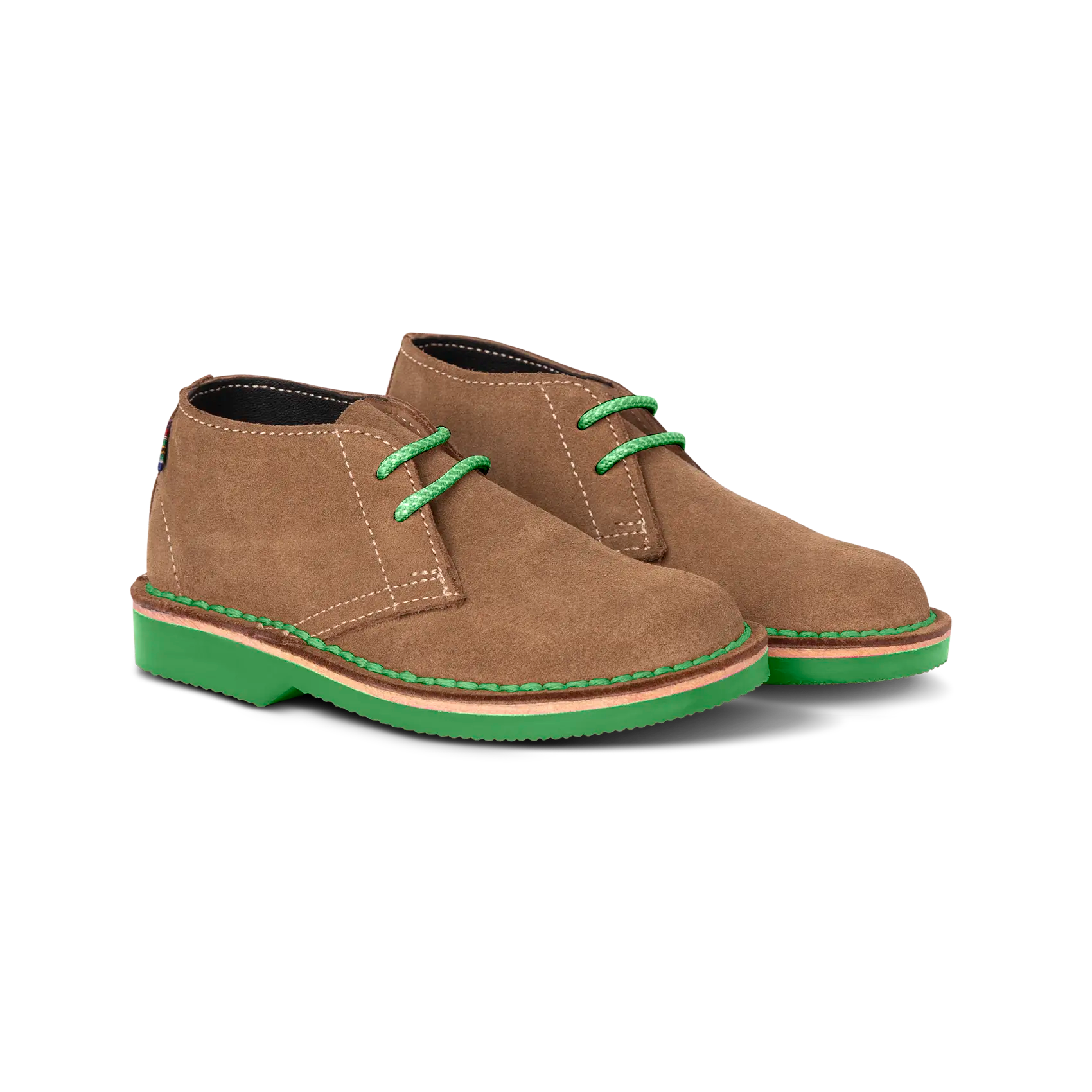 Veldskoen Kids Cooper the Croc (Green Sole)