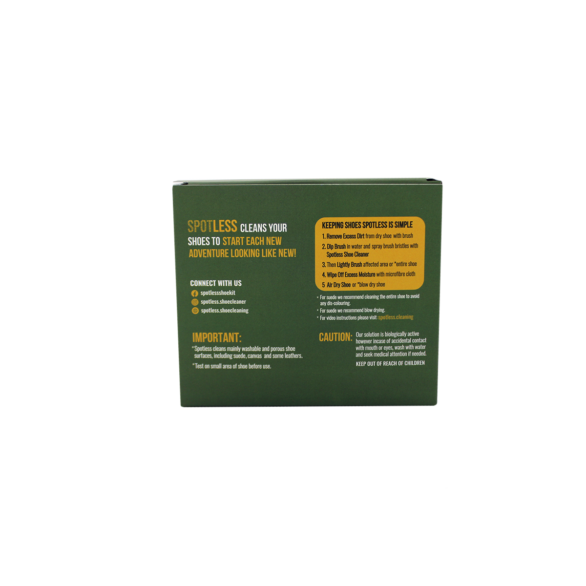 Spotless Shoe Cleaner