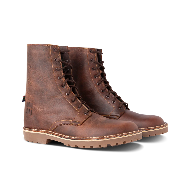 The Veldskoen MoveMe Traveler Boot (Brown leather with Gum sole)