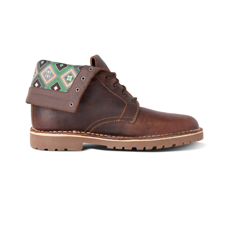 The Veldskoen MoveMe Traveler Boot (Brown leather with Gum sole)