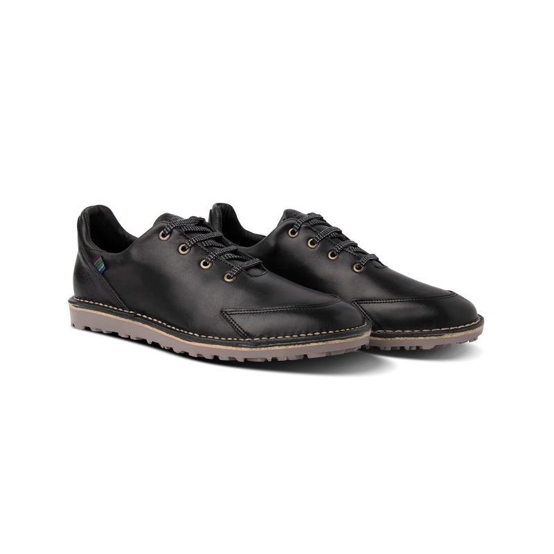 Veldskoen Loft Birdie Golf Shoe (Black leather with Grey sole)