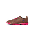 Veldskoen Hadeda Loft Golf Shoe (Hot Pink Sole)