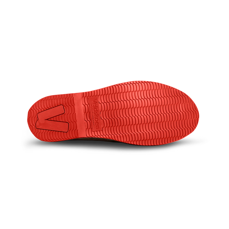 Chelsea Boot Pinotage (Red Sole)