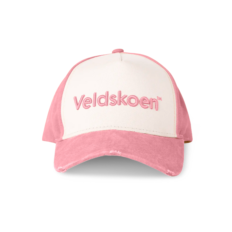 Veldskoen Pink Stone Washed Cap