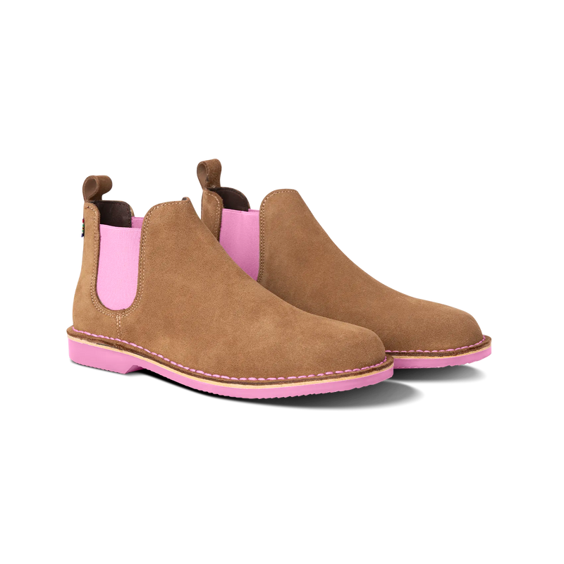 Chelsea Boot Uhambo (Pink Sole)