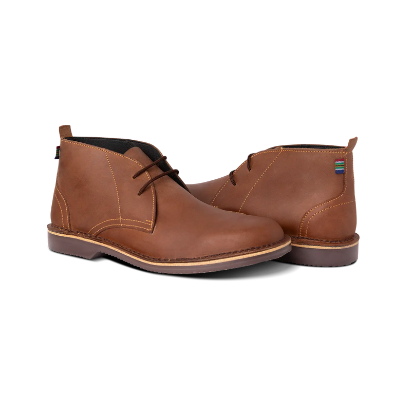 Veldskoen Chukka (Brown Sole)