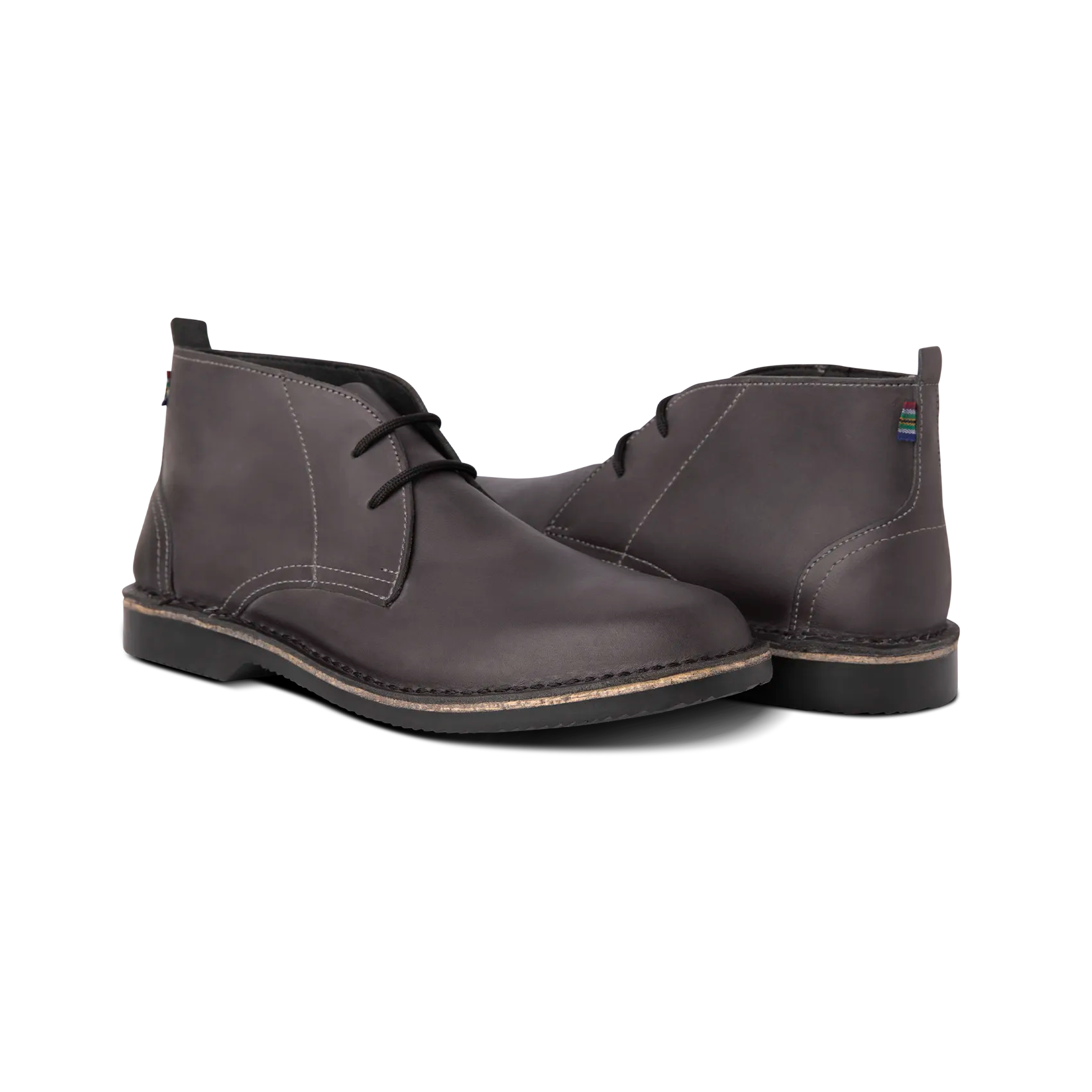 Veldskoen Chukka (Charcoal Sole)