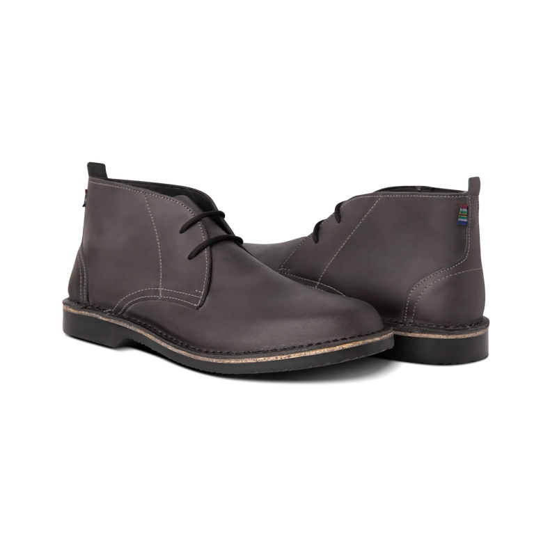 Veldskoen Chukka (Charcoal Sole)