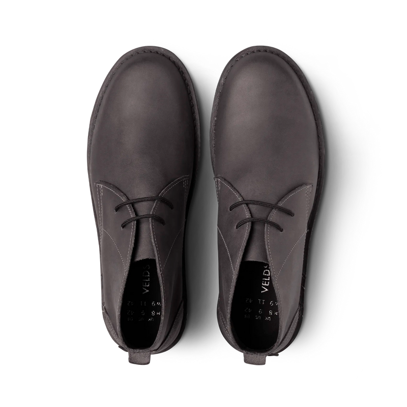 Veldskoen Chukka (Charcoal Sole)