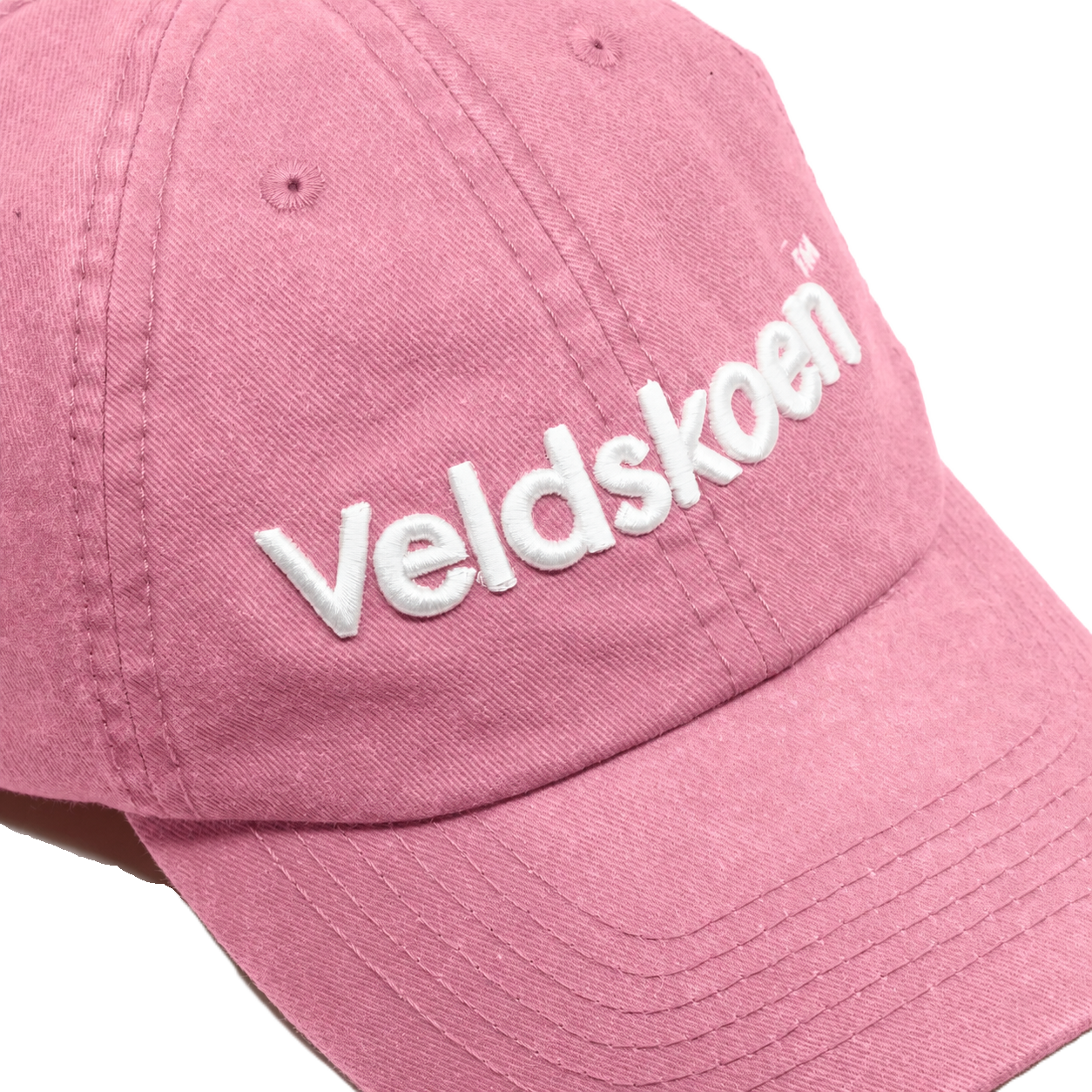 Veldskoen Pink Stone Washed Dad Cap
