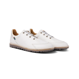 Veldskoen Albatross Golf Shoe (White leather with Grey sole)