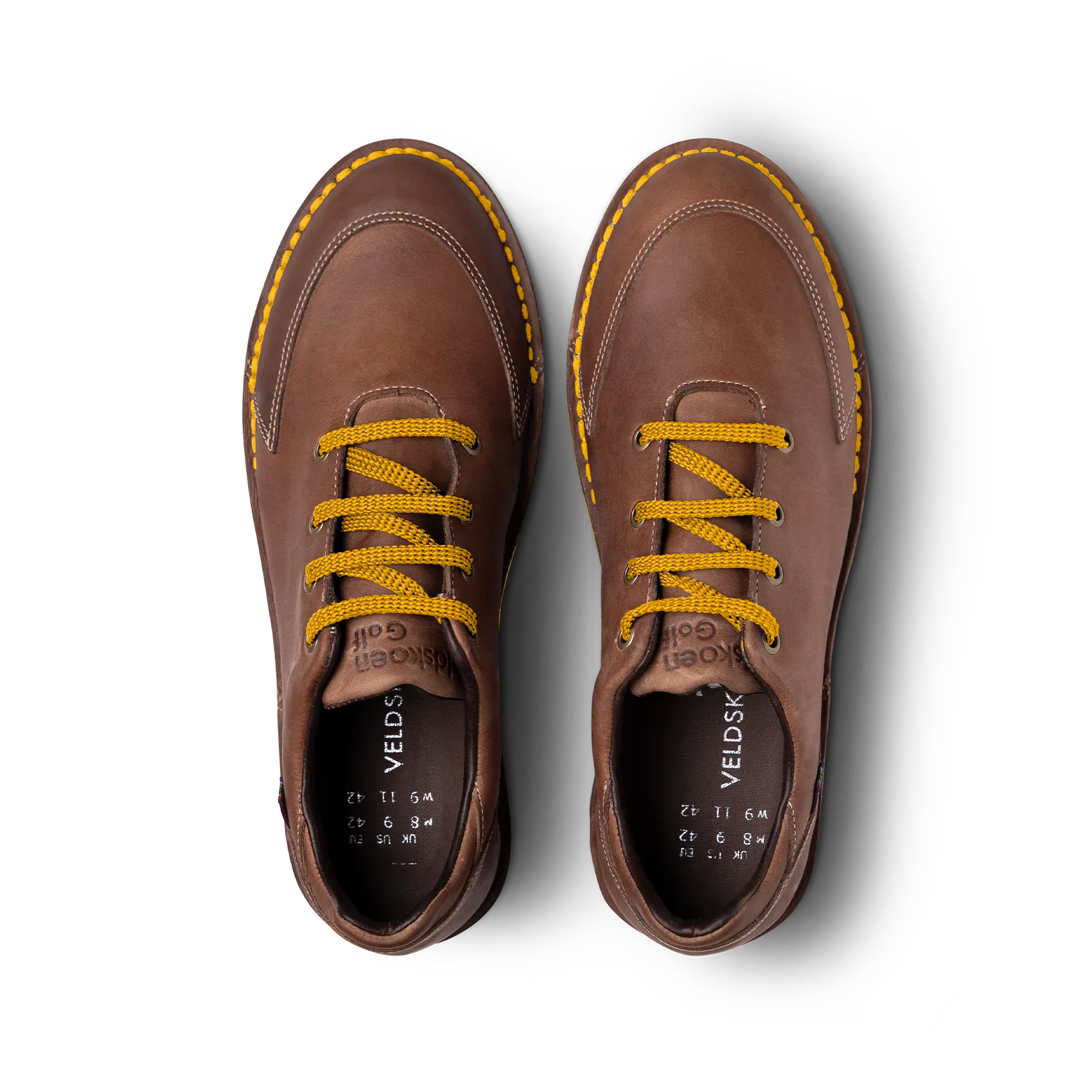 Veldskoen Vilakazi Loft Golf Shoe (Yellow Sole)