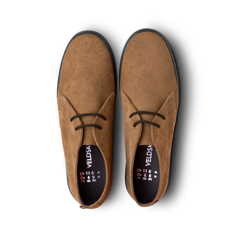 Veldskoen Kwaito Sneaker (Black Sole - Leather Shoe)