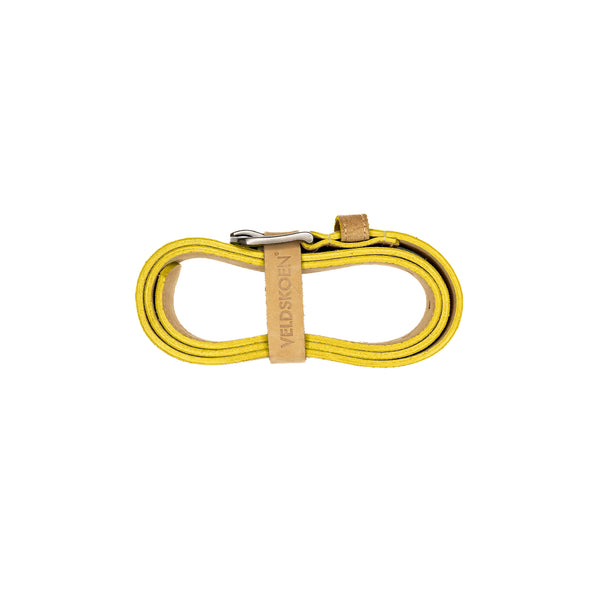 Vilakazi Belt 30mm (Yellow Detail)